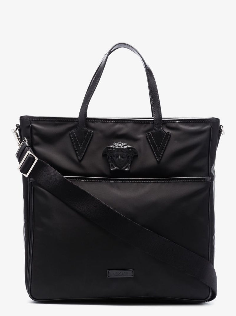 Black Medusa Logo Tote Bag