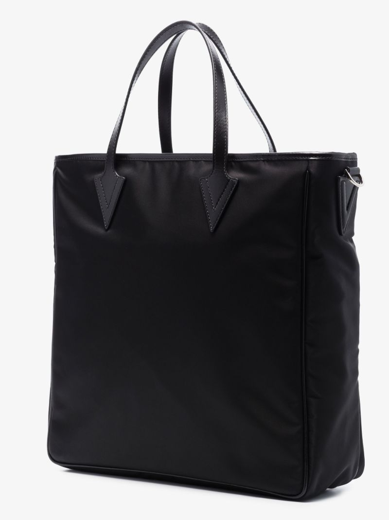 Black Medusa Logo Tote Bag
