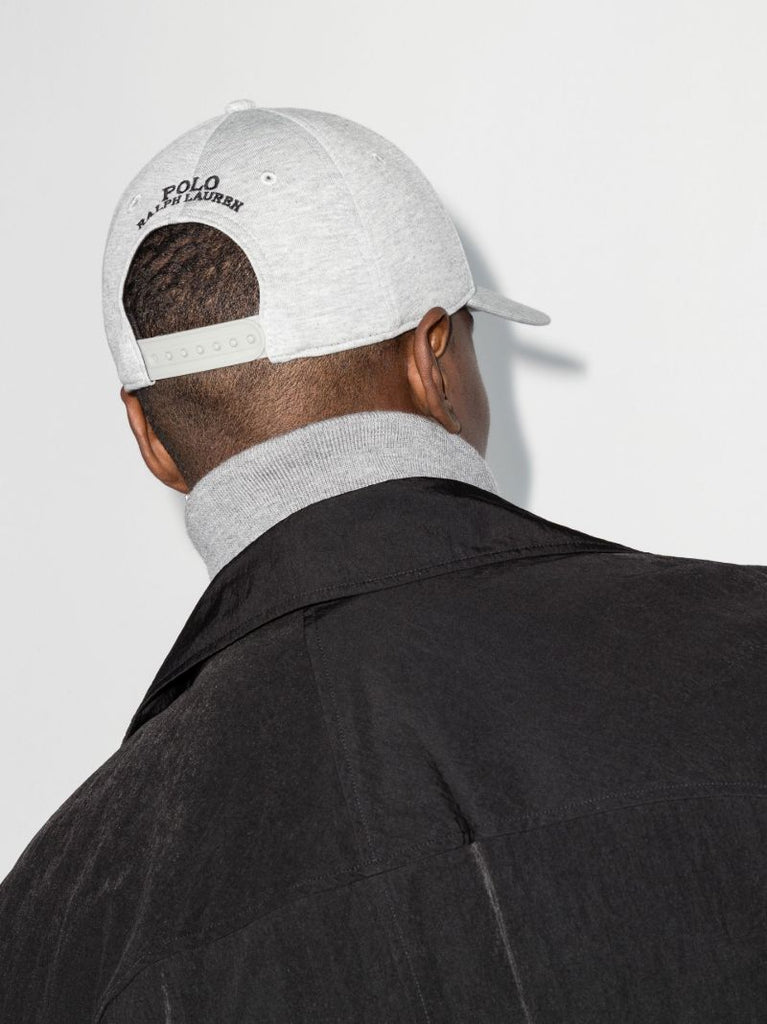 Grey Classic Polo Pony Cap