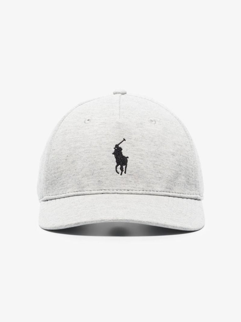 Grey Classic Polo Pony Cap