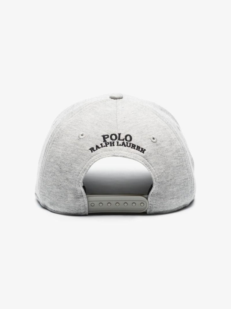 Grey Classic Polo Pony Cap