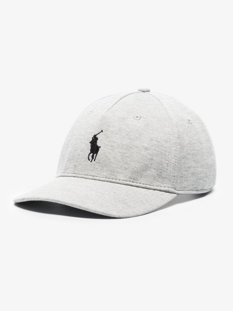 Grey Classic Polo Pony Cap