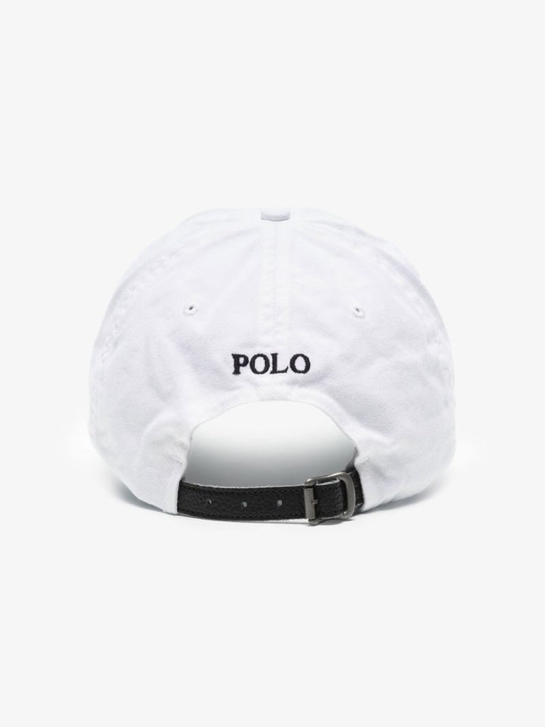 White Big Pony Chino Cotton Cap