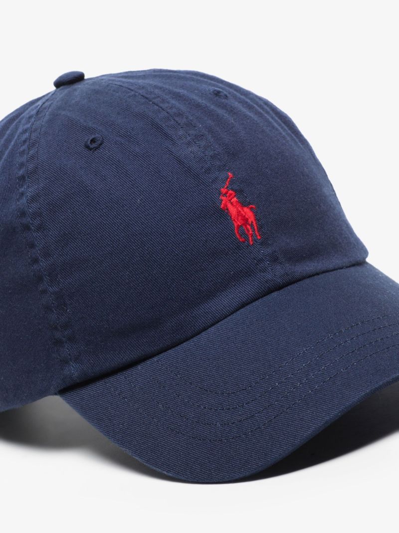 Blue Classic Polo Pony Cap