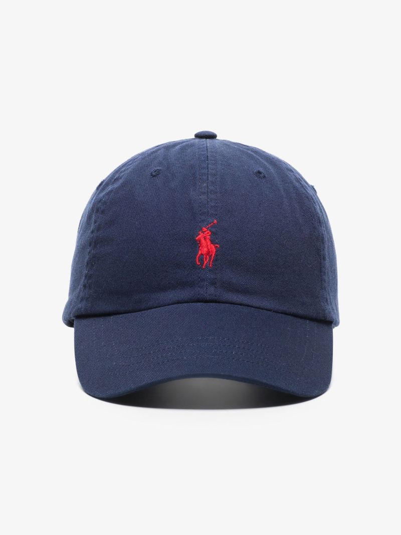 Blue Classic Polo Pony Cap