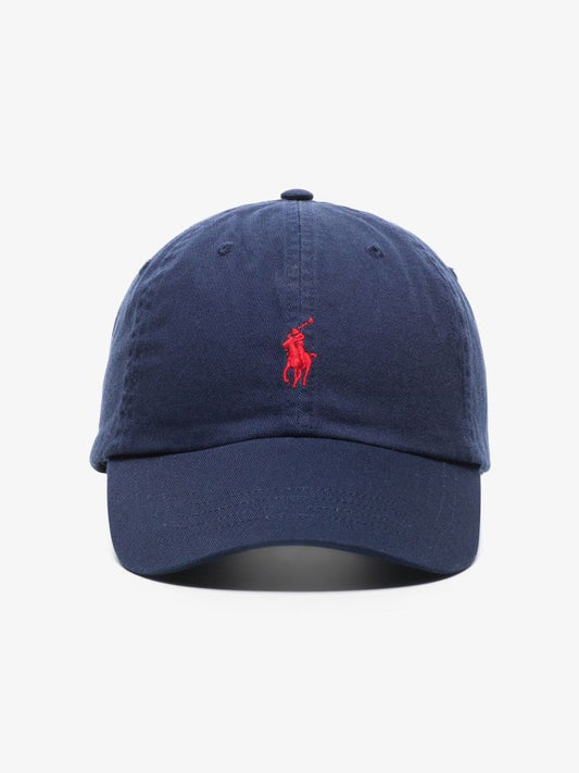 Blue Classic Polo Pony Cap