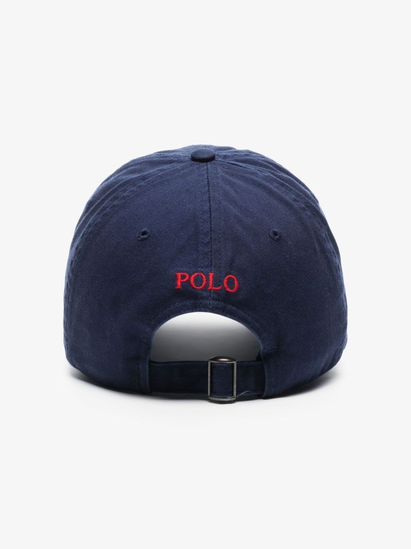 Blue Classic Polo Pony Cap
