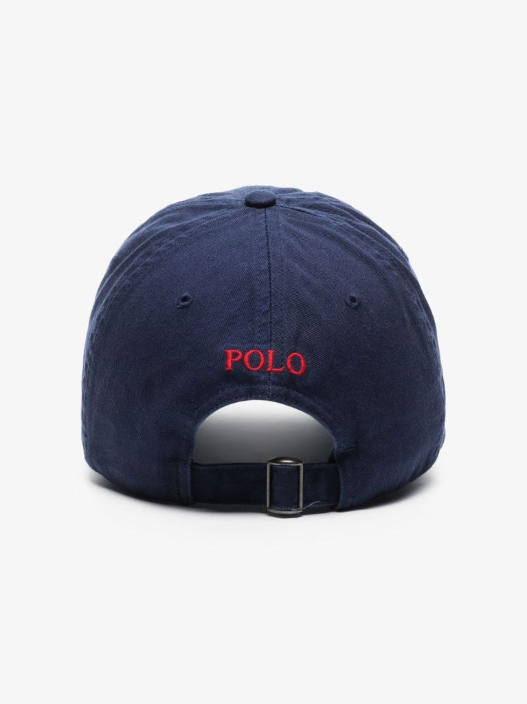 Blue Classic Polo Pony Cap