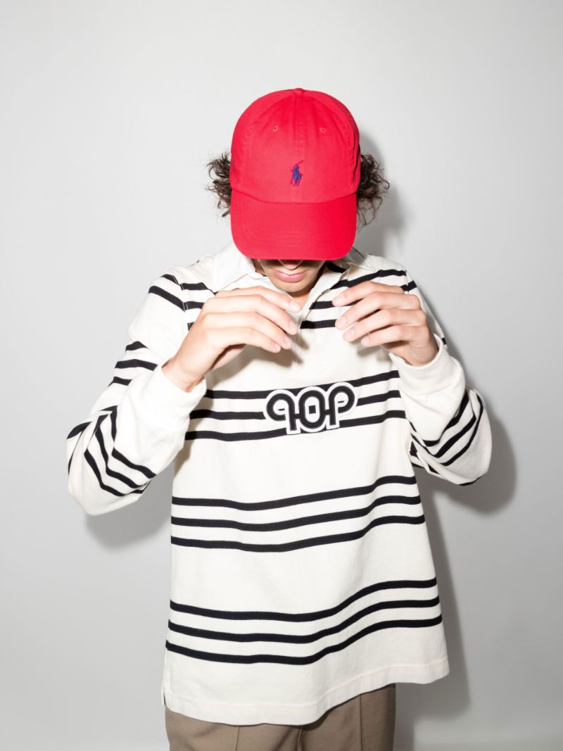 Red Classic Polo Pony Cap