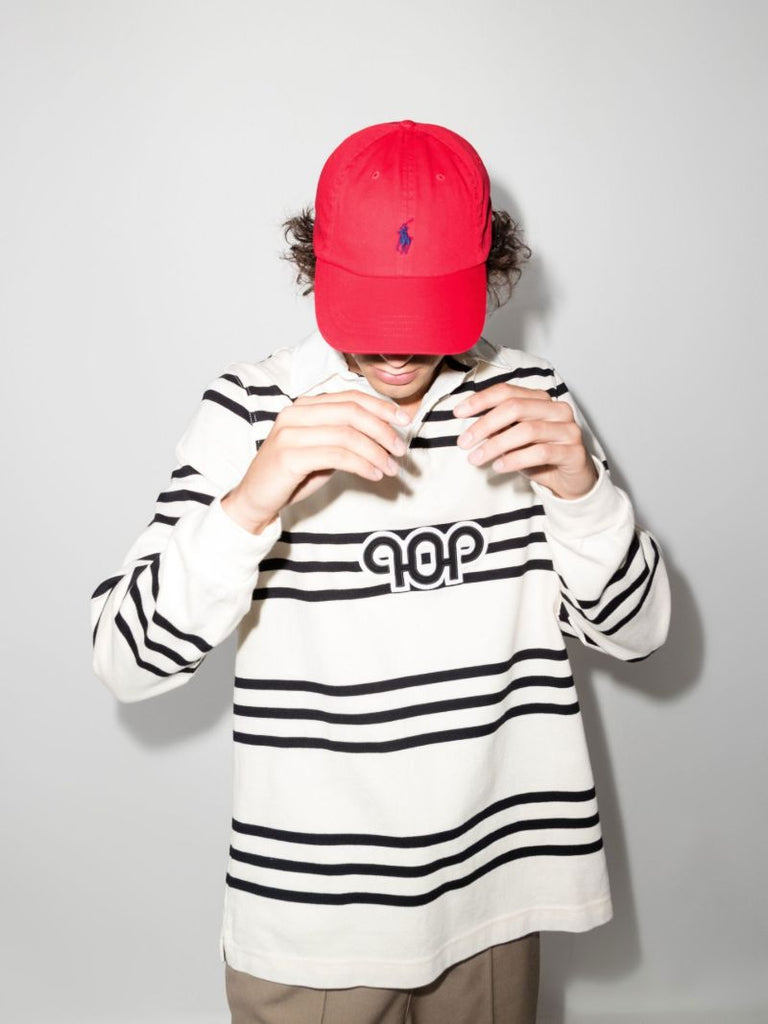 Red Classic Polo Pony Cap