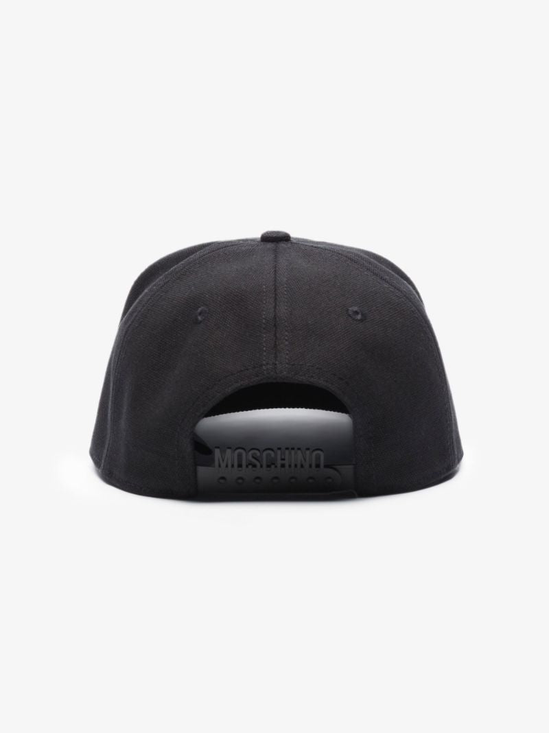 Black Core Embroidered Logo Cap