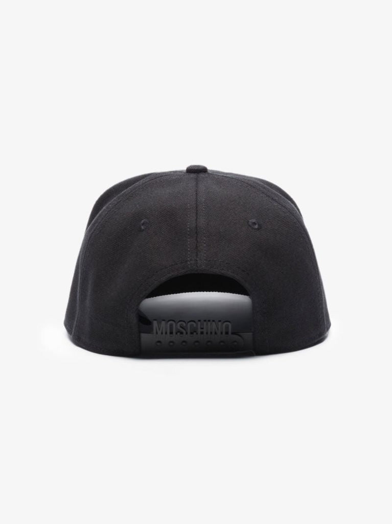 Black Core Embroidered Logo Cap