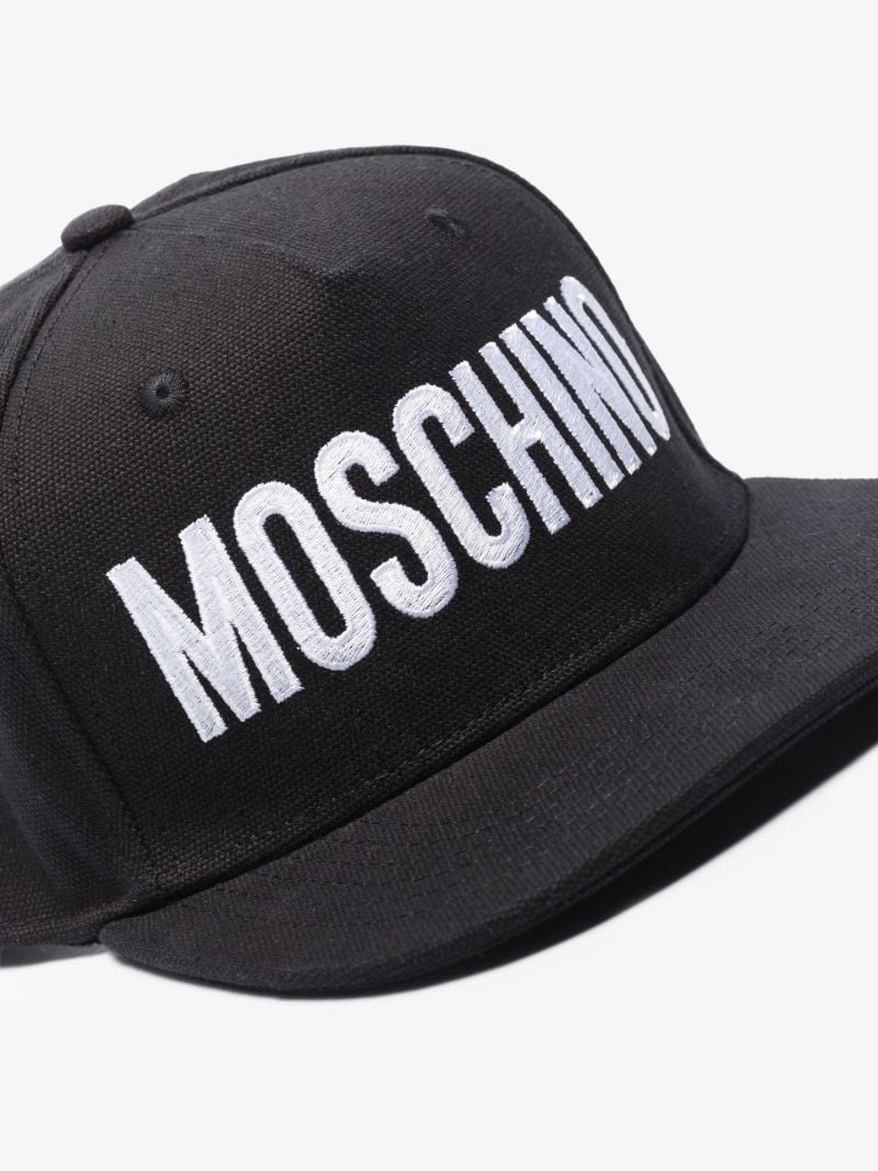 Black Core Embroidered Logo Cap