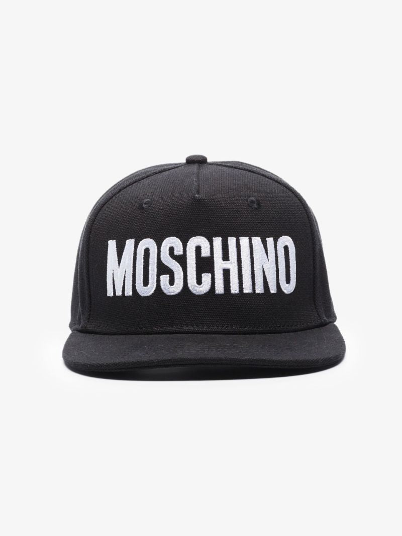 Black Core Embroidered Logo Cap