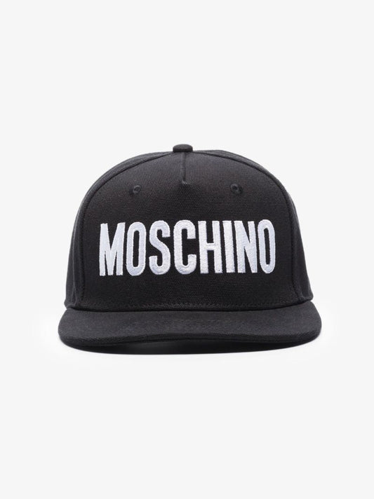 Black Core Embroidered Logo Cap