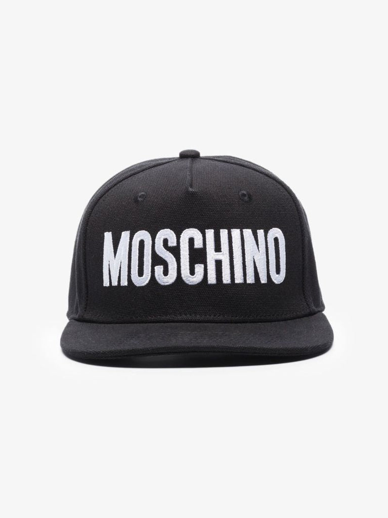 Black Core Embroidered Logo Cap