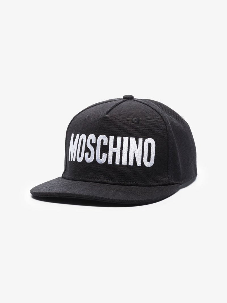 Black Core Embroidered Logo Cap
