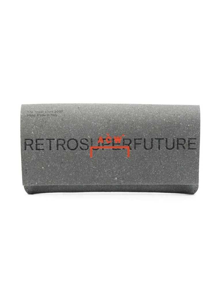X Retrosuperfuture Blue Caro Square Sunglasses
