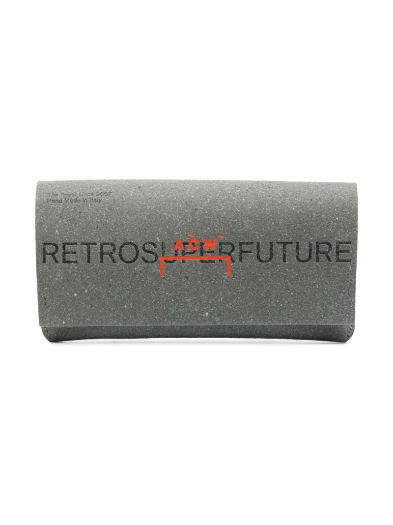 X Retrosuperfuture Grey Caro Square Sunglasses
