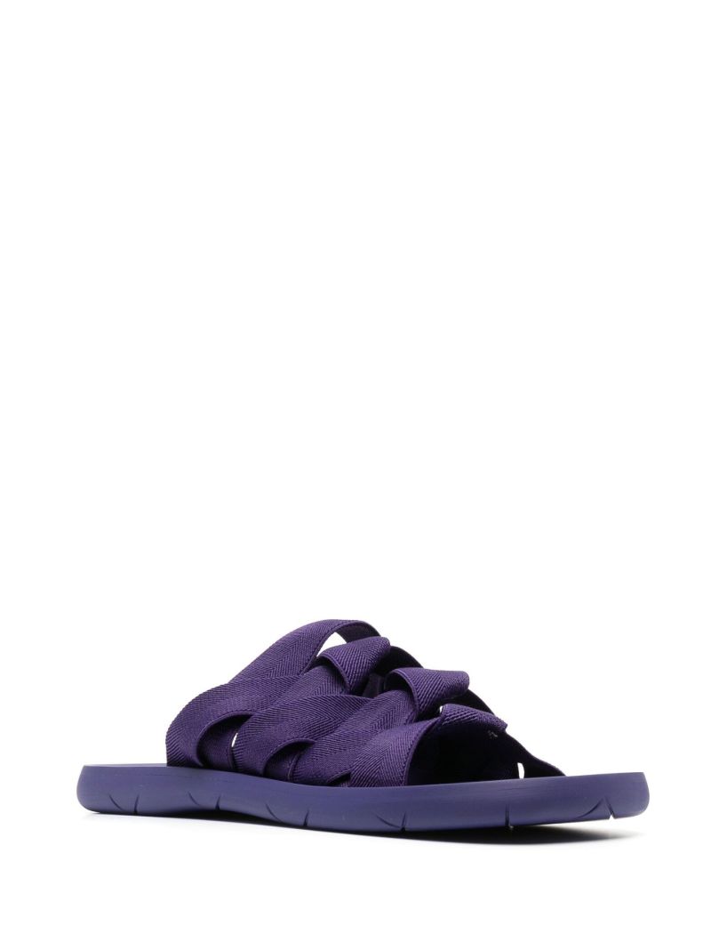 Purple Plat Intreccio Sandals