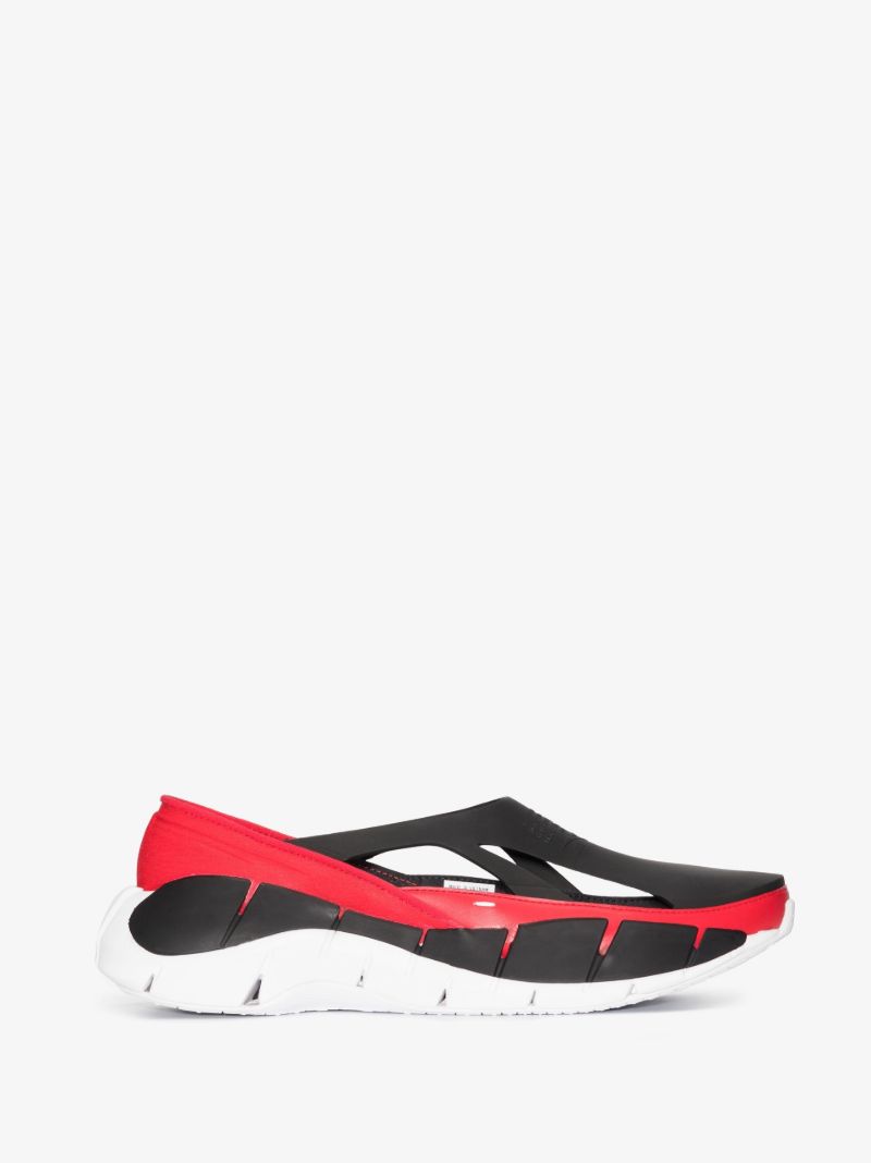 Black X Reebok Tier 1 Croafer Slip-on Sneakers
