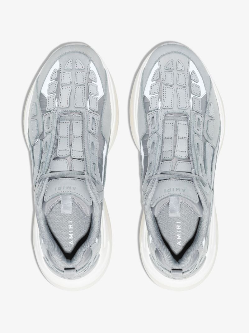 Grey Bone Runner Sneakers
