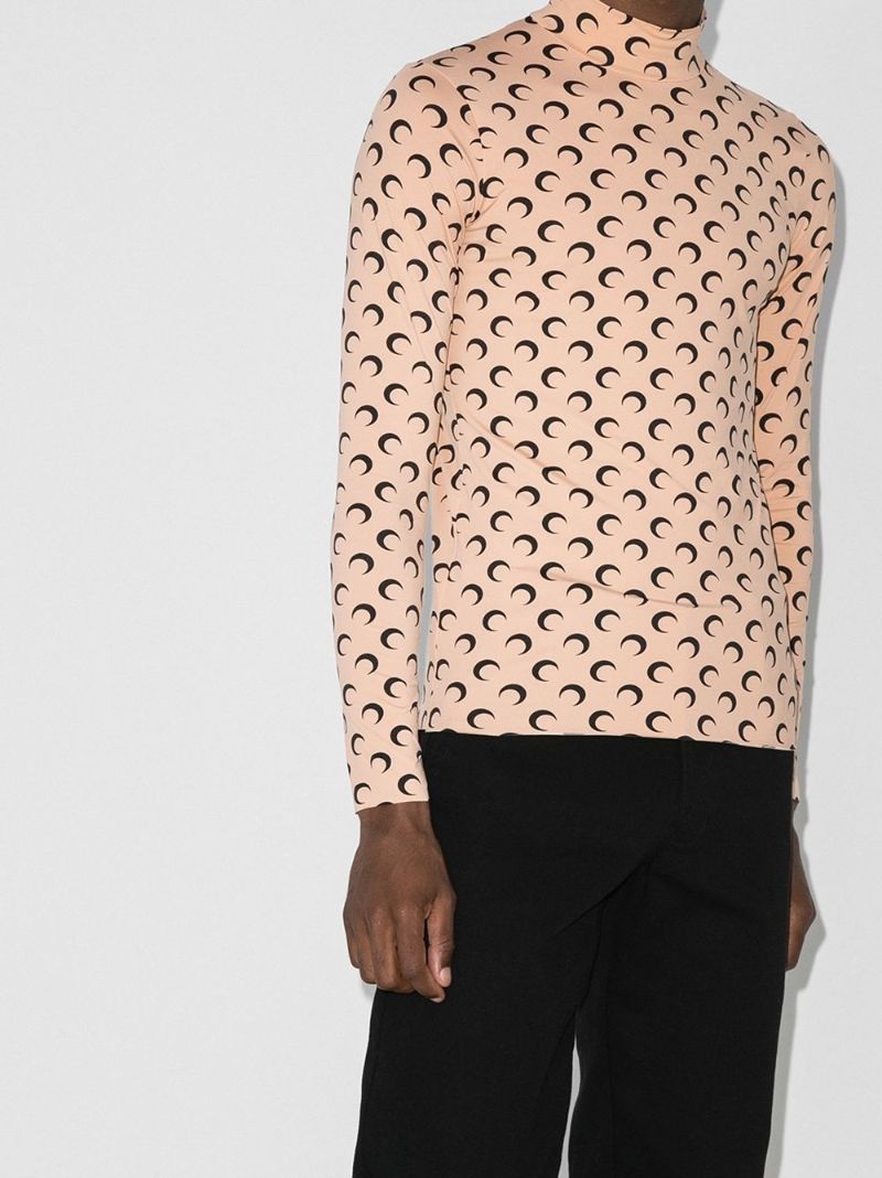 Neutral Crescent Moon Top