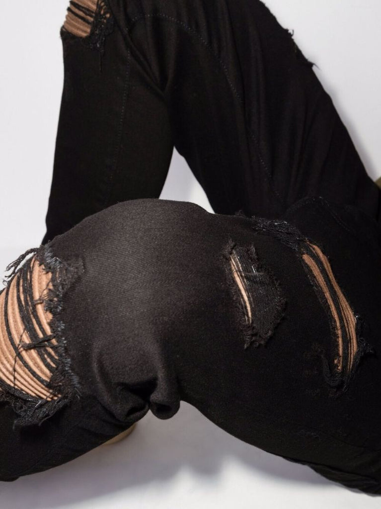 Mx1 Ultra Suede Skinny Jeans