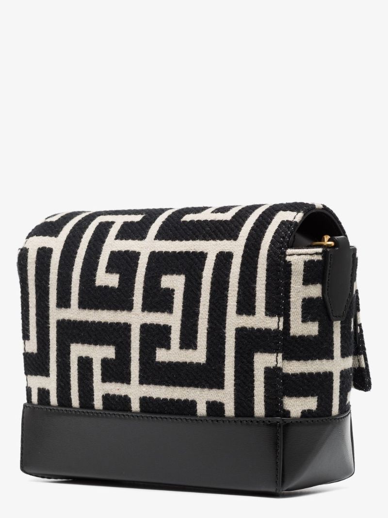 Black Monogram Shoulder Bag