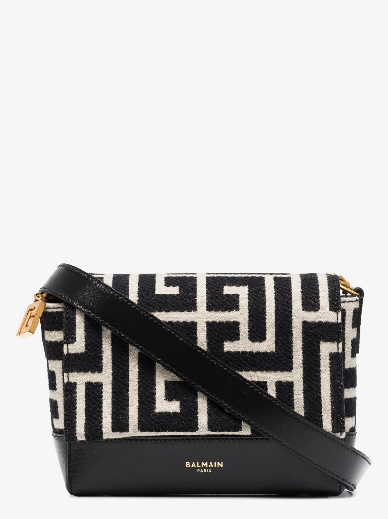 Black Monogram Shoulder Bag