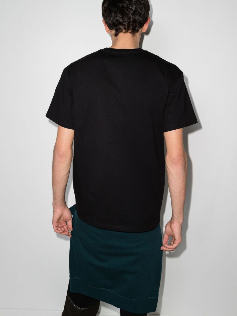 Chase Logo Embroidered Cotton T-shirt