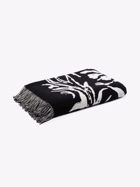 Black Blake Wool Blanket
