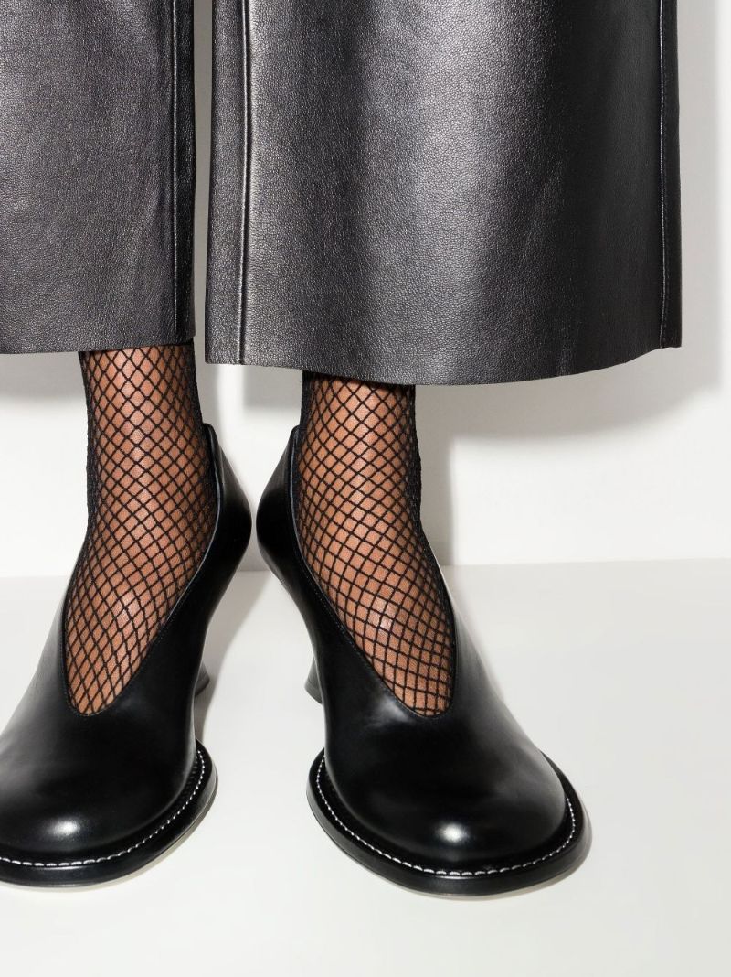 Black Varick 70 Leather Pumps