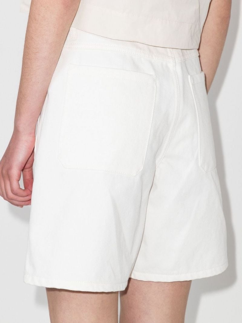 Cotton Denim Shorts