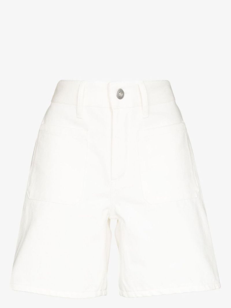 Cotton Denim Shorts