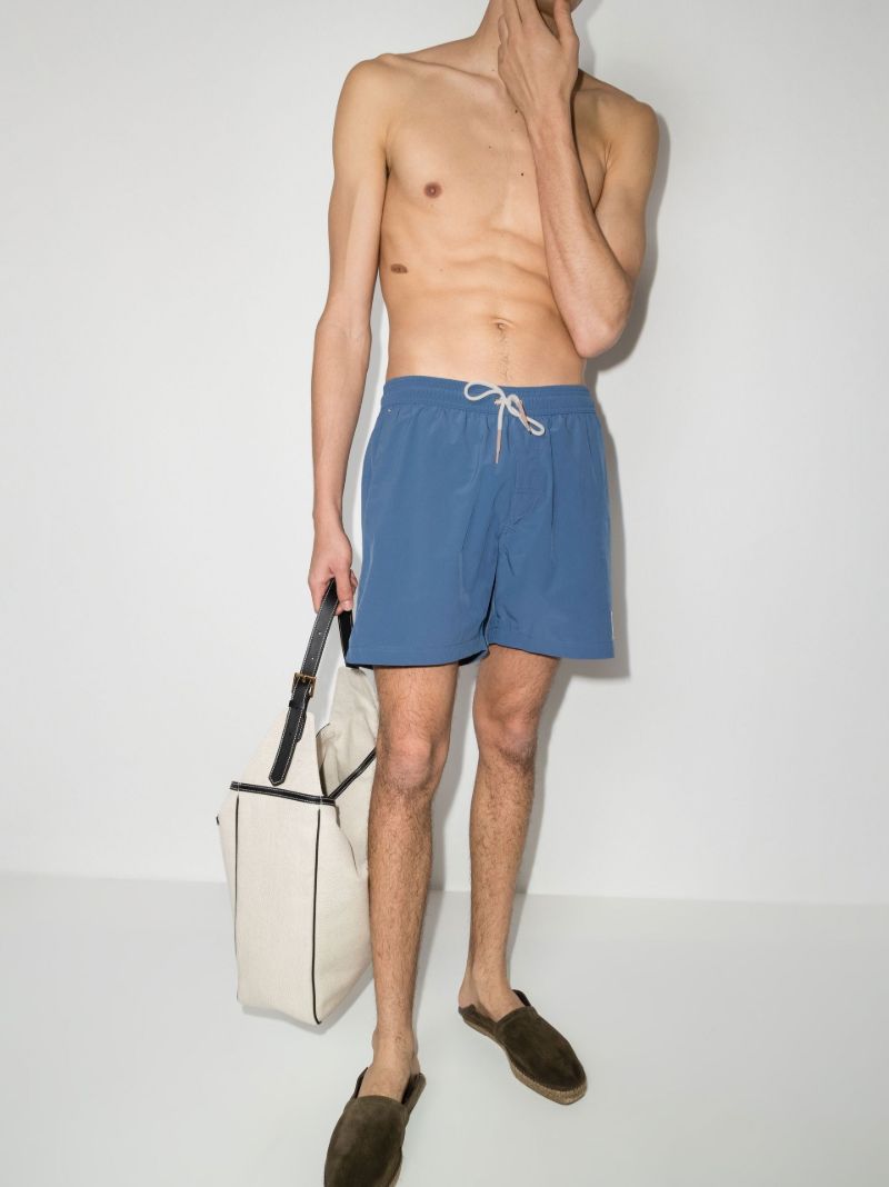 Logo Patch Swim Shorts