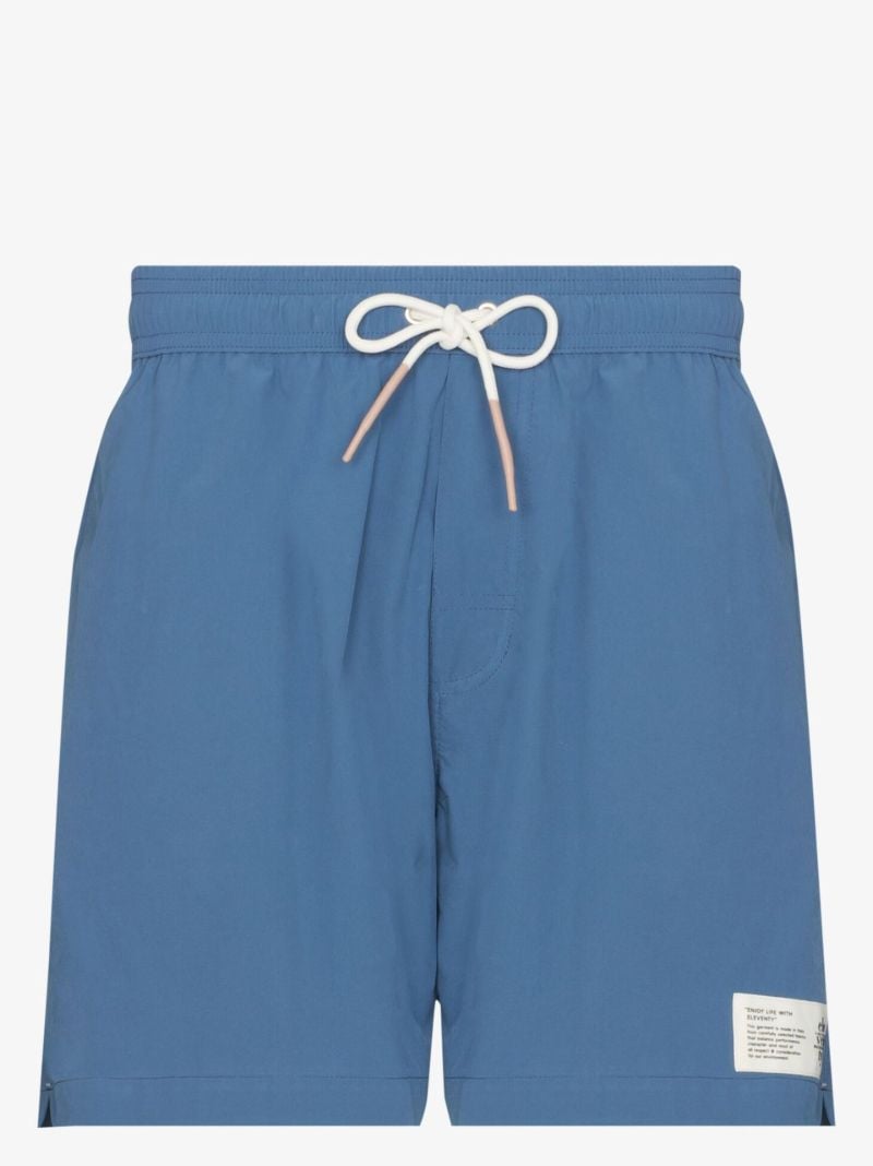 Logo Patch Swim Shorts