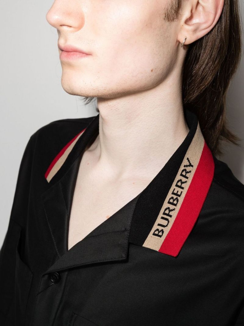 Rolston Logo Tape Cotton Shirt