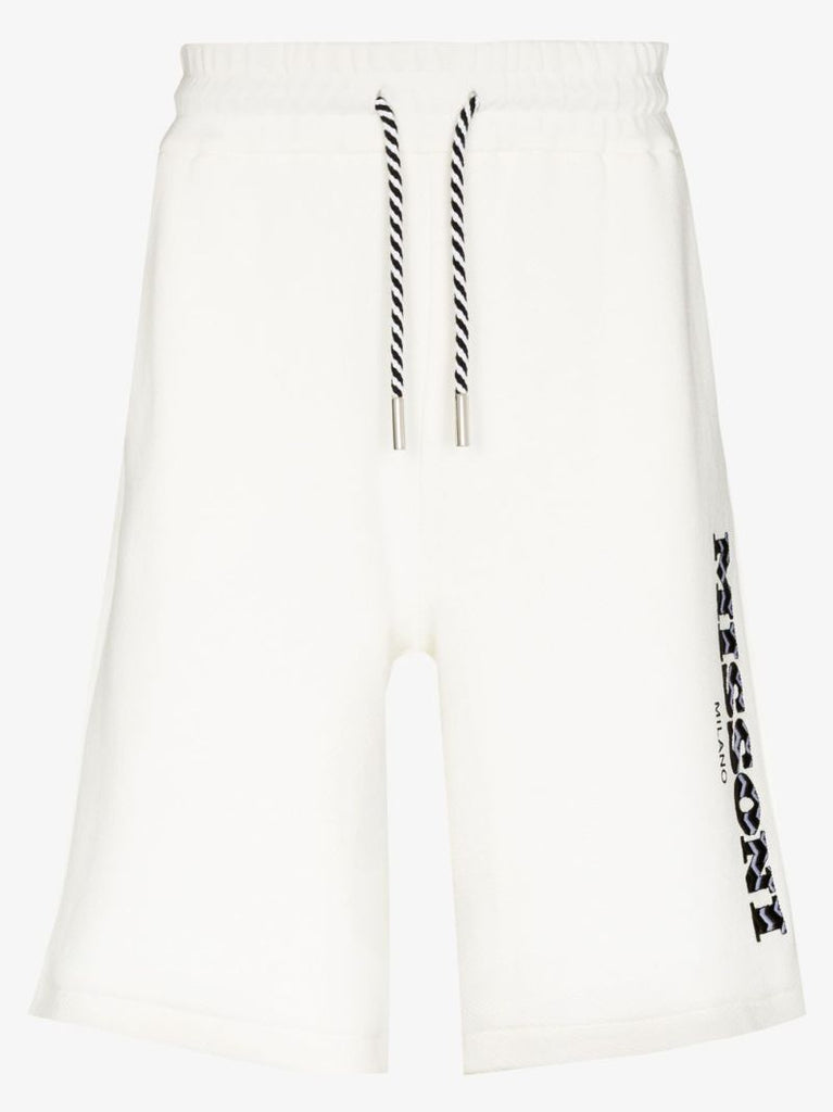 Logo Cotton Track Shorts
