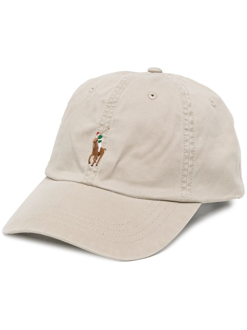 Neutral Logo-embroidered Cap