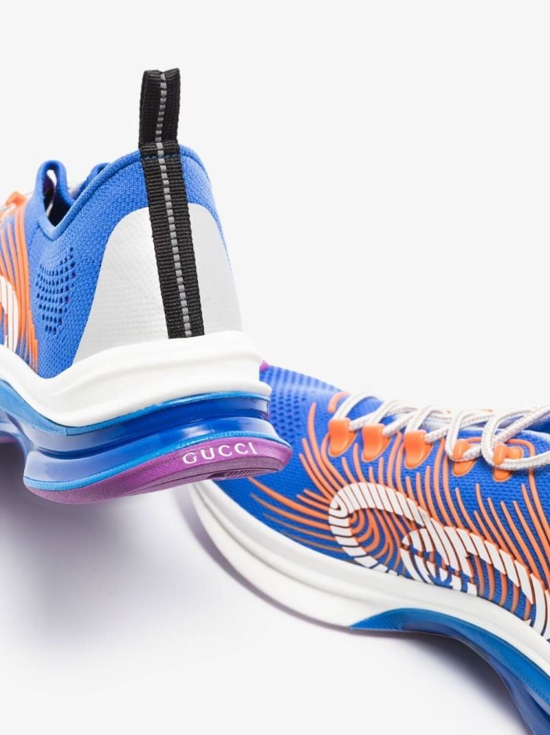Blue Run Low Top Sneakers