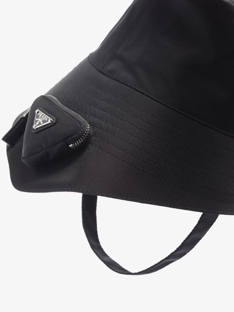 Black Re-nylon Bucket Hat