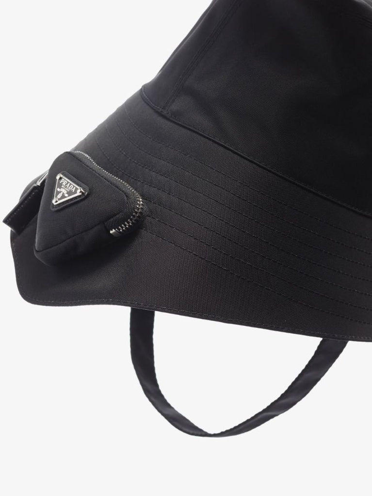 Black Re-nylon Bucket Hat