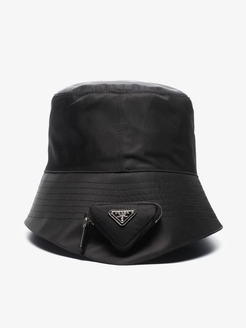 Black Re-nylon Bucket Hat