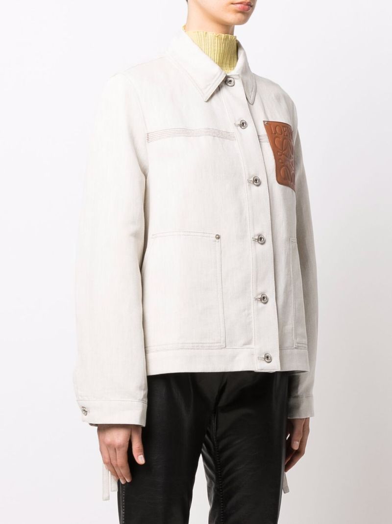Neutral Logo-patch Jacket
