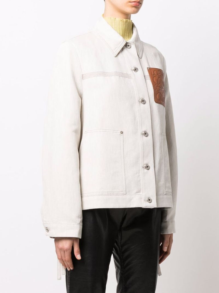 Neutral Logo-patch Jacket