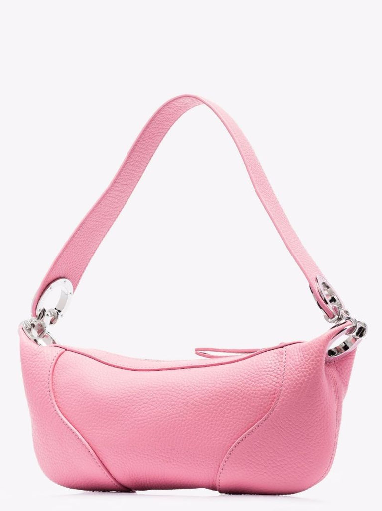 Pink Amira Mini Leather Shoulder Bag