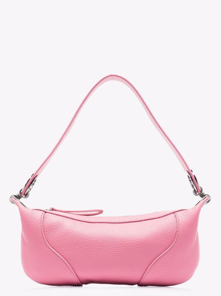Pink Amira Mini Leather Shoulder Bag