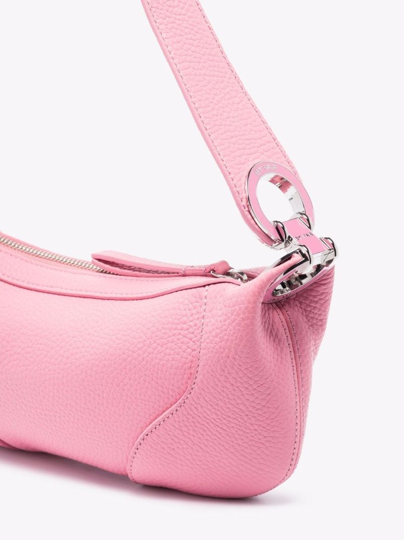 Pink Amira Mini Leather Shoulder Bag
