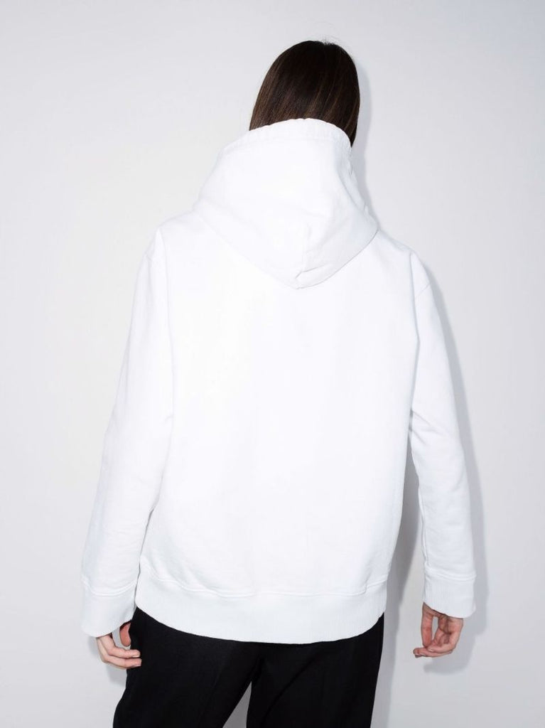 Logo Print Cotton Hoodie
